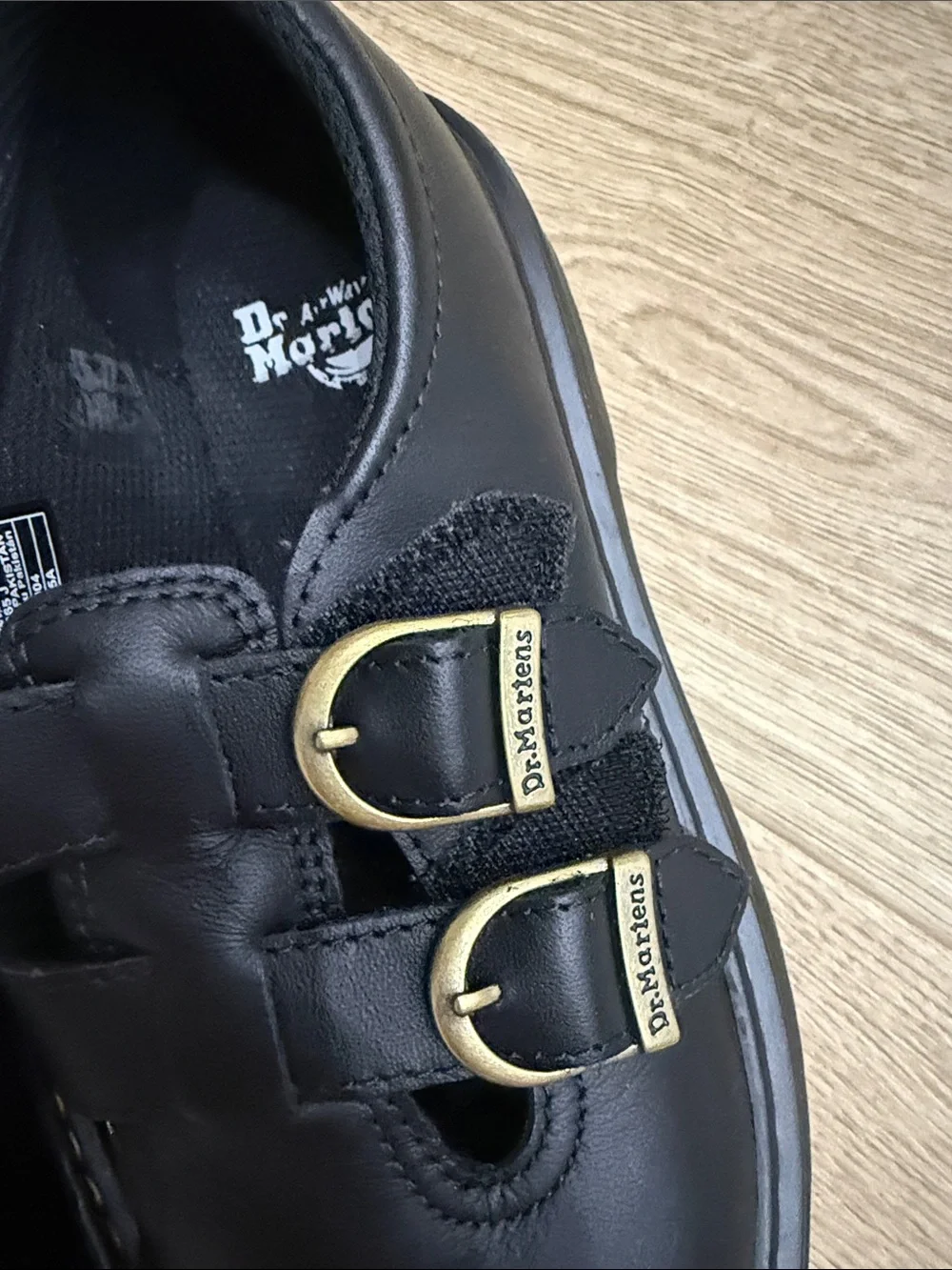 Dr. Martens kids leather